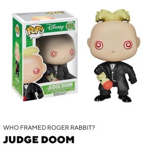 Vaulted Judge Doom Funko Pop.